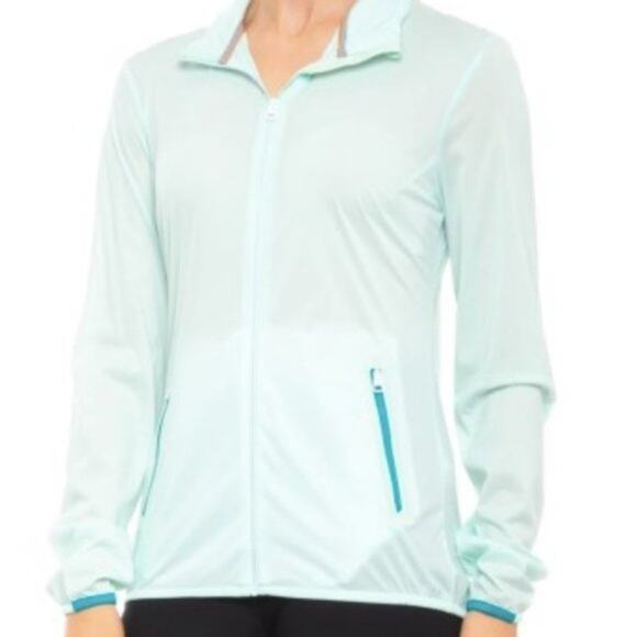 kjus Delvin Jacket full zip Ice Blue size 8 - Picture 1 of 6